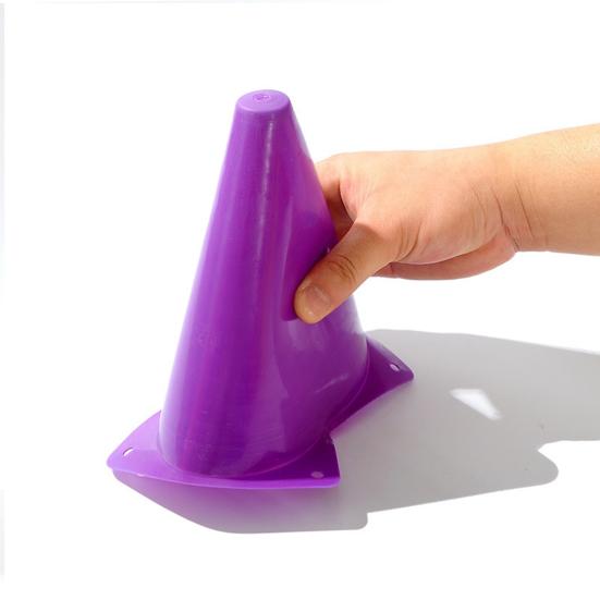 12 stuks/set Signaalemmers Kleurrijke Plastic Logo Emmers Voetbal Trainings Kegels met Draagtas Ergonomisch Ontwerp Stapelbare Sport Markeringen