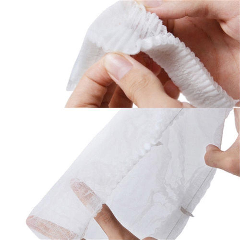100 Pcs New Dustproof Non Woven Fabric Microblading Eyebrows Tattoo Catering Hat Hair Net Caps