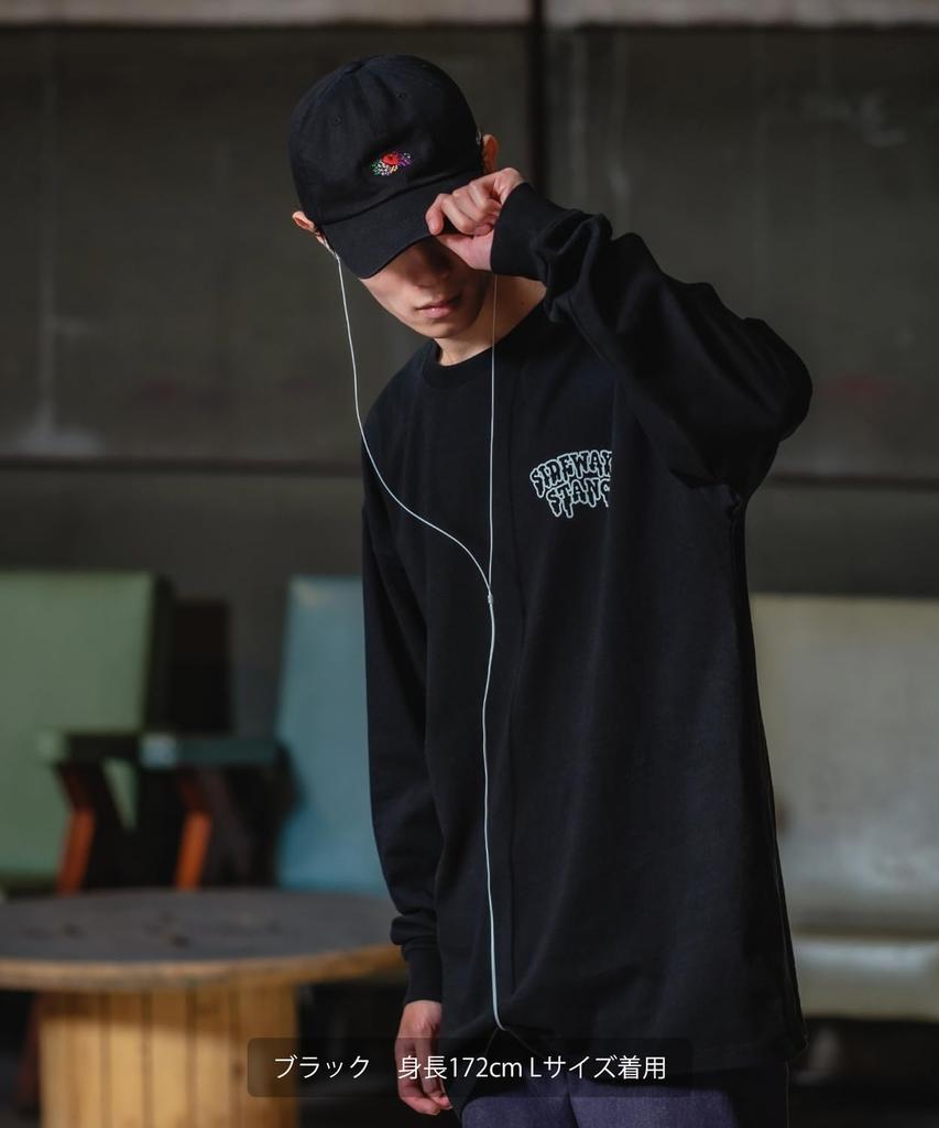 [IMPROVES] [SIDEWAYSTANCE] Drip Smiley Long Sleeve T-Shirt