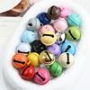 10Pcs Colorful Painted Metal Bells Metal Round Mini Bells New Jingle Bells For DIY Crafts