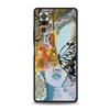 Soft TPU Phone Case For Xiaomi Redmi Note 10 11 9 8 Pro 9S 7 8T 9T 9A 8A 9C K50 K40 Gaming Cover Marble Parisian Girl Art Flower