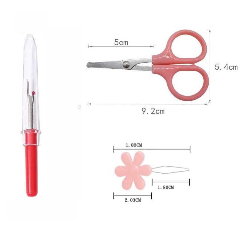 1set Bouquet Embroidery Kit, Including English Stitch Instructions, Bouquet Embroidery Material Kit, DIY Embroidery Craft Material Kit