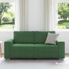2 Seater Sofa In Dark Green 180 X 77 X 82 Cm Cord Fabric
