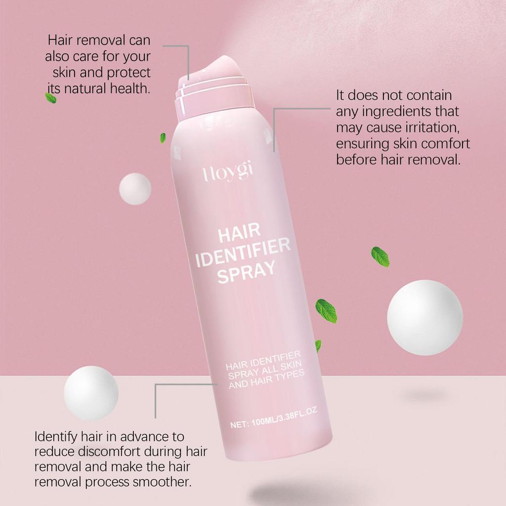 Spray Identificateur de Cheveux Rend la Peau Plus Délicate Texture Rafraîchissante Non Grasse Doux Non Irritant Ingrédient Végétal