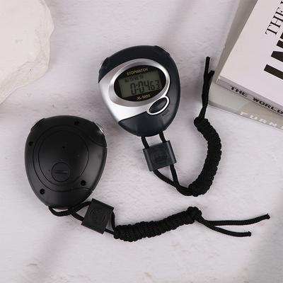 Handheld Sport Stopwatch Counter Waterproof Digitale Display Lcd Chronometer Fitness Timer For Swimming Running Sport Training