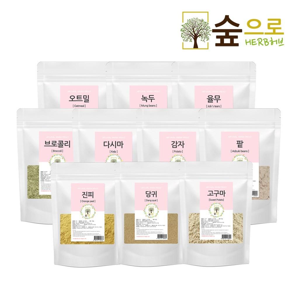 Natural Pack Bokryeong Powder 80g Forest Herb Grain Pack Bokryeong Pack, 1 Pc, 1 Pc