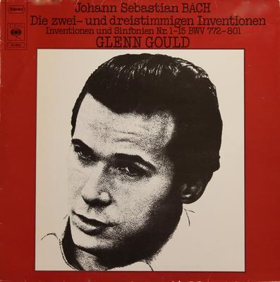 LP Schallplatte JOHANN SEBASTIAN BACH - GLENN GOULD - Die Zwei- Und Dreistimmigen Inventi 61601 CBS 1975 Deutschland Klassisch Gebraucht
