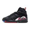 Air Jordan 8 Retro GS Playoff 2023 Kids Sneakers Black True-Red White 305368-062