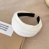 Women Grey Wide Headband, High Cranial Top Head Hoop For Daily Travel Fashion Hair Accessories New Arrival