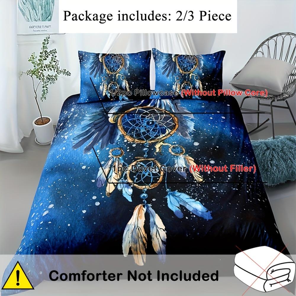 Duvet Cover Set Dream-catcher Print Bedding Set Soft Comfortable Duvet Cover For Bedroom Guest Room1*Duvet Cover+2*Pillowcase