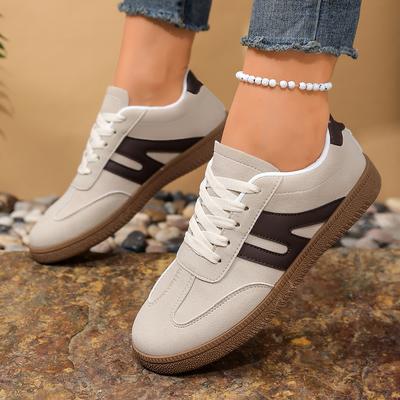 New Fashionable Women's Shoes Comfortable Sports Shoes Spring and Autumn Large Size Casual Flat White Shoes for Women Comfortable Soft Sole Non Slip D