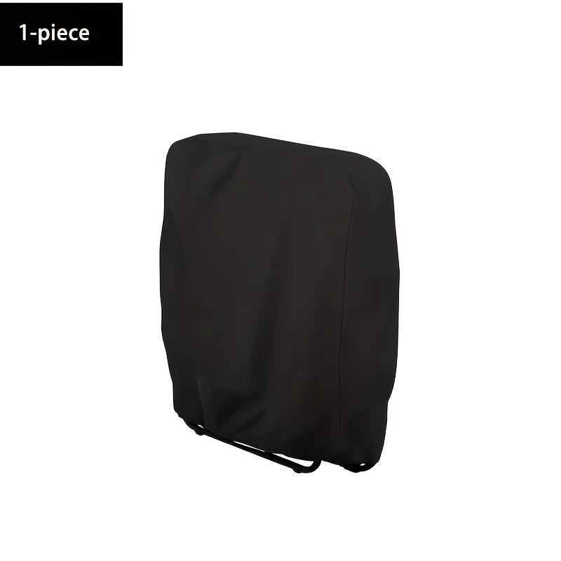 1PC All-Weather Outdoor Folding Chair Cover With Drawstring Buckle Pocket Waterproof And UV-Resistant Foldable Chair Protector Outdoor Chair Cover