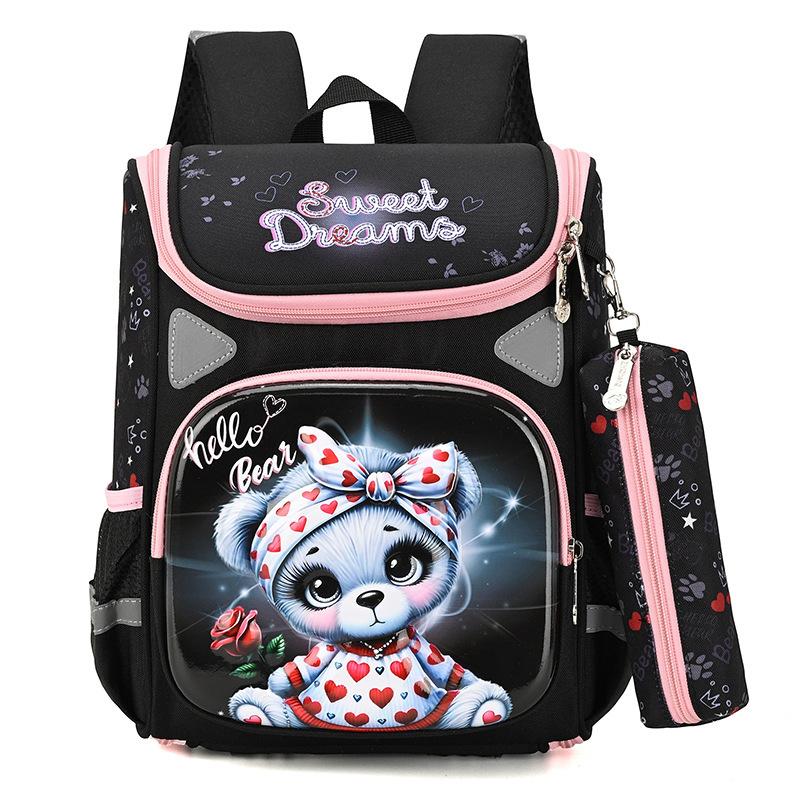 Schulrucksäcke für Kinder Cartoon-Schulrucksäcke für Grundschüler Astronaut Leichter Cartoon-Rucksack