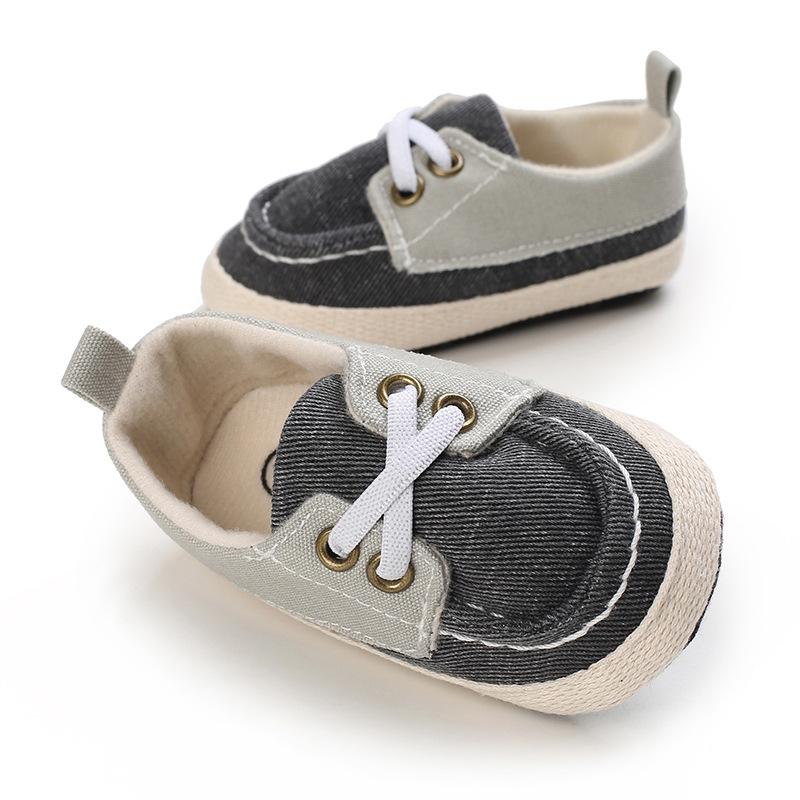 Spring and Autumn 0-1 Year Old Baby Toddler Shoes Comfortable Soft Bottom Baby Shoes Casual Shoes