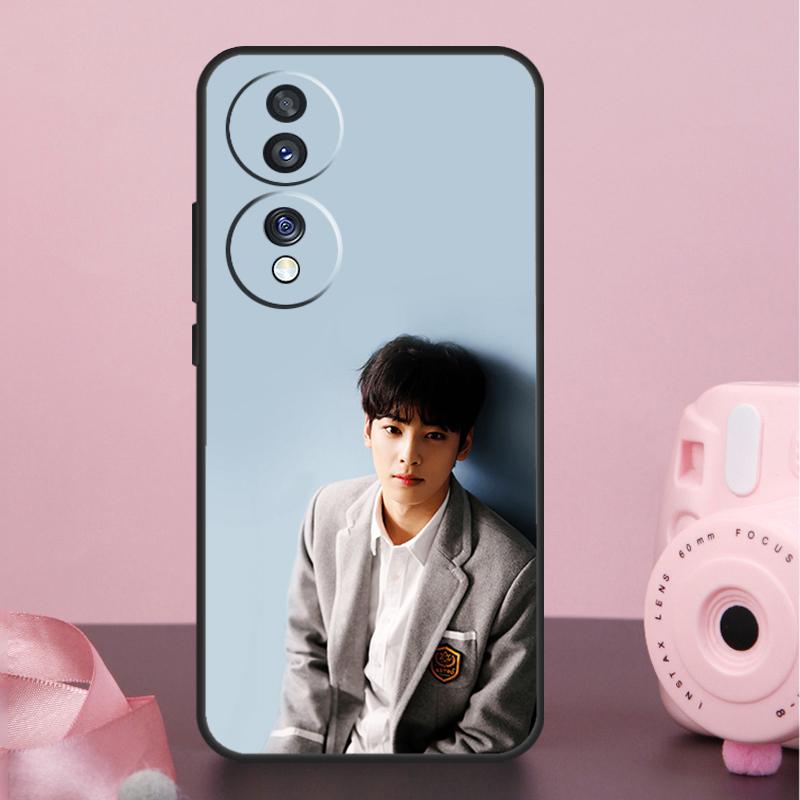 Cha Eun Woo Case For Honor 200 400 Pro 50 70 90 X9a X9b X9c X9d X8a X8b X8c Magic 7 Lite 5 6 8 Pro Cover