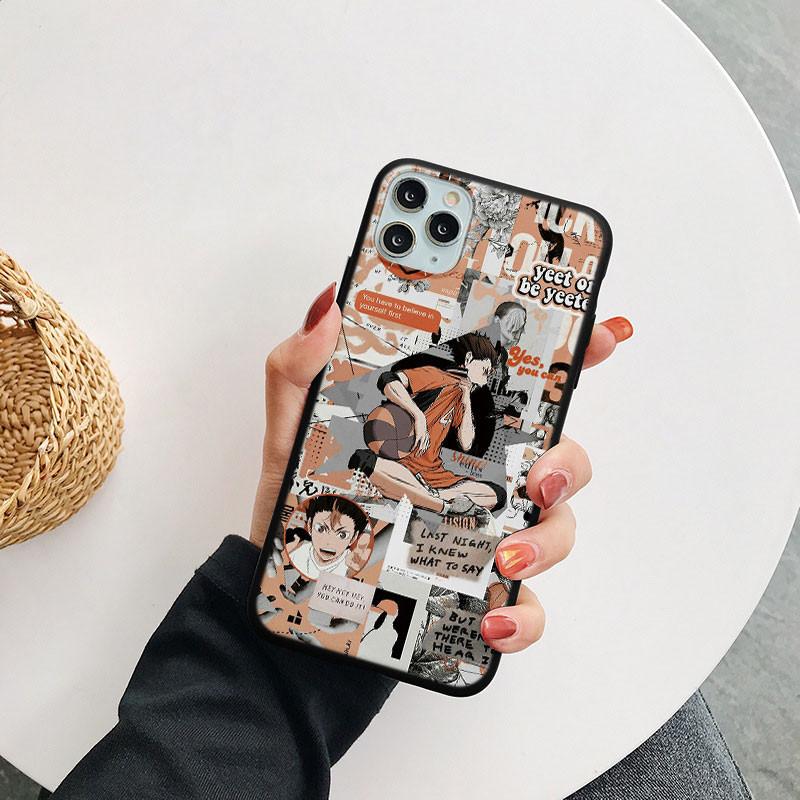 Anime Haikyuu Volleyball Hülle Für Xiaomi Redmi Note 9 10 s 8T 8 7 Pro 6 5 9C Mi Poco X3 NFC F3 9 SE A3 9T 10T 11 Lite TPU Hülle