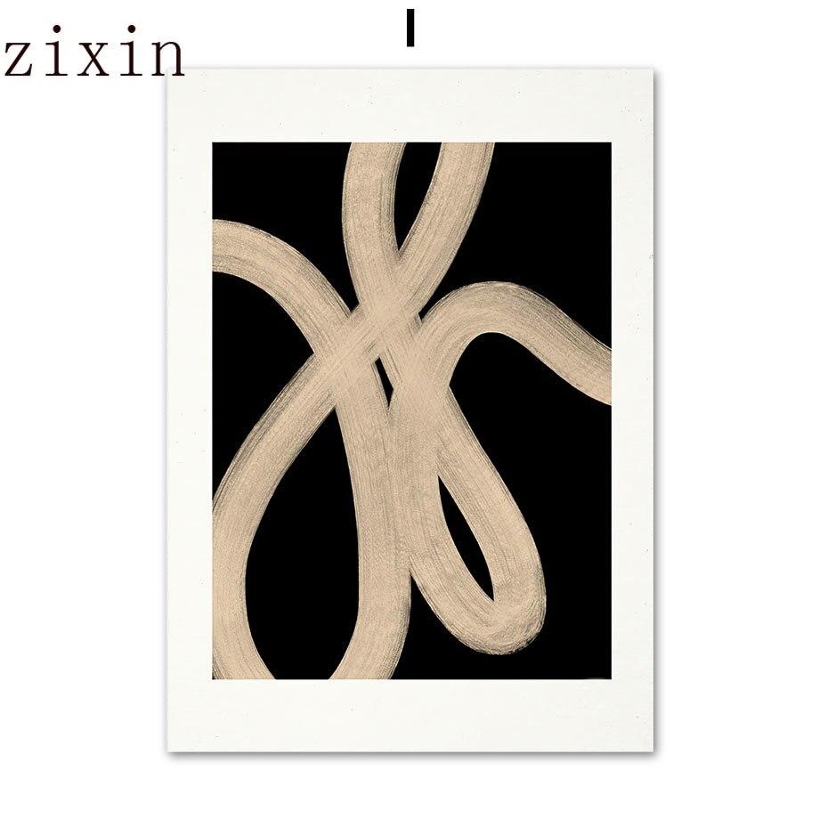 Sofia Lind Pyjamas Mädchen Geometrie Vase Abstrakte nordische Poster und Drucke Wand Kunst Bilder Leinwand Malerei für Wohnzimmer Dekor