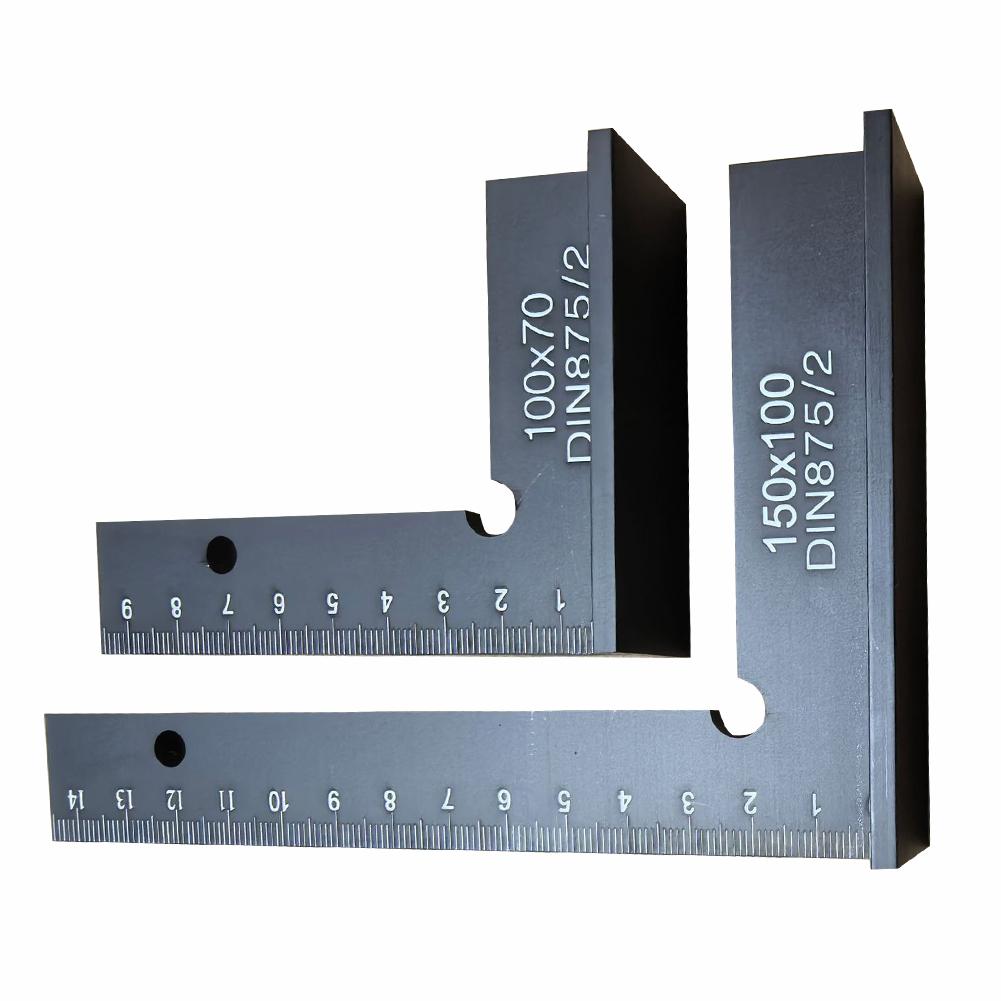 Clear Scale Markings Engineer's Square Right Angle Square Woodworking Ruler