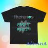 Neues Theranos Herren T-Shirt Schwarz 1 Lustig Größe S bis 5XL