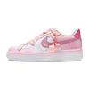 Air Force 1 Pink Wish Cow Leather Slip Resistant Abrasion Resistant Low Top Skateboard Shoes Unisex Pink CW2288-111(Team726-)