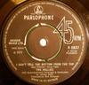 Disque 7 pouces HOLLIES I Cant Tell The Bottom From The To R5837 Parlophone 1970 UK Rock Occasion