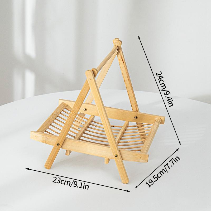 Woven Tray Fruit Basket Circular Bread Food Storage Box Woven Decorative Tray Bread Serving Basket for Camping Countertop Party