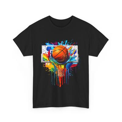 Basketball T-shirt, Basketball Splash Baller Sports Lovers Player Shirt