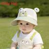 Baby Toddler Summer Breathable Mesh Sun Hat With Wide Brim For Outdoor Sun Protection