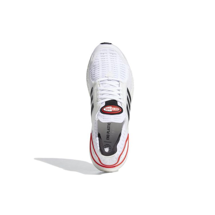 adidas UltraBoost ClimaCool 1 DNA White Vivid Red Unisex Sneakers Cloud-White Core-Black GZ0439