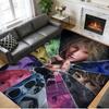 Taylor Swift Print Crystal Velvet Plush Rug Anti?Slip Wear?Resistant Floor Carpet For Indoor Household Home Decoration