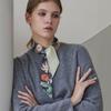 ANA MAISON Garden Deco Twilly Silk Scarf [PMT-1414]