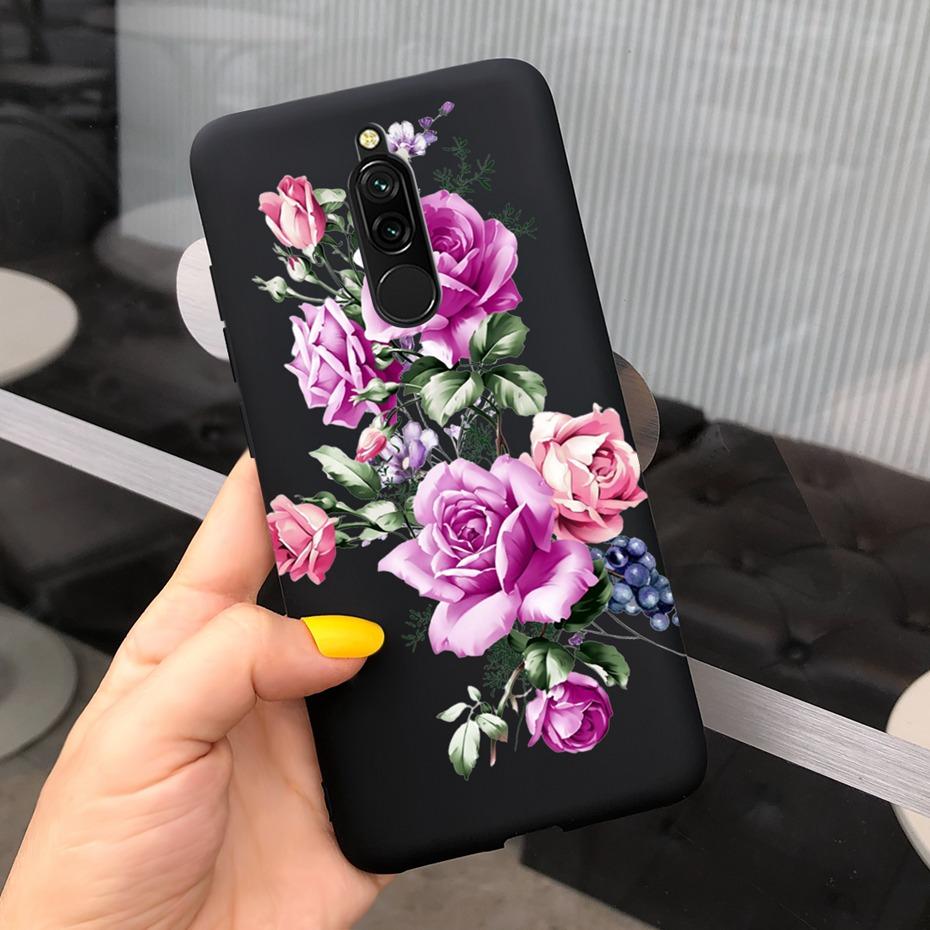 For Xiaomi Redmi 8 Case Redmi 8A Pro Fashion Pattern Jelly Silicone Phone Cases For Redmi8 8 A Pro Soft TPU Back Cover
