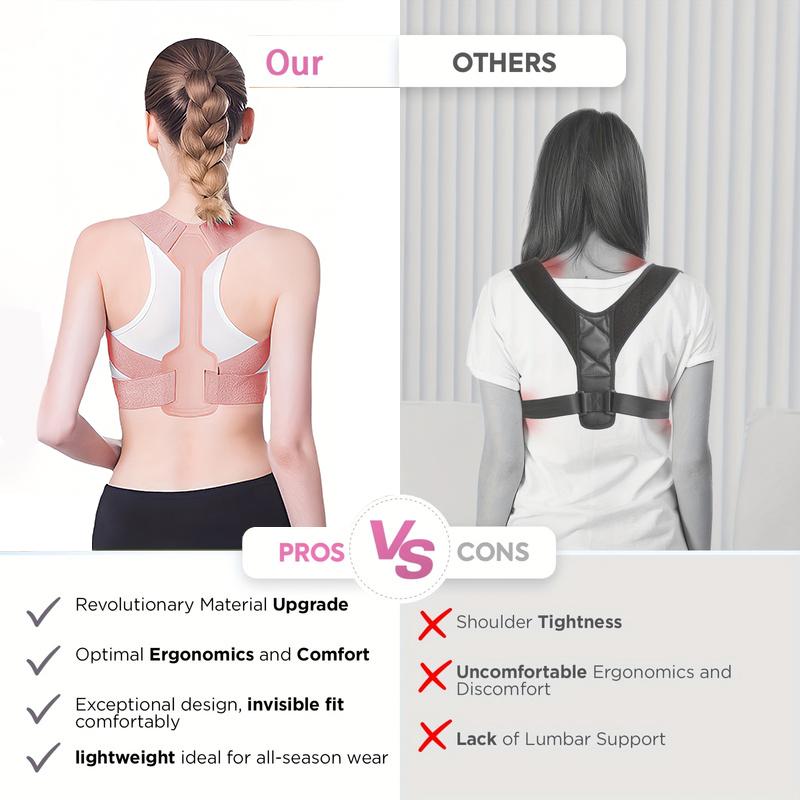 Invisibility Breathable Posture Corrector Belt Adjustable Rectify Posture Back Support Belt Back Neck Brace Posture Training