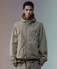 [City Leisure] Detachable Sleeve Windbreaker Jacket [Grayish Beige]