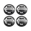 4 stuks 54mm 60mm Wielnaafdop Naafkap Badge Embleem Voor Nissan X J10 Trail Tiida Teana Juke X-trail Almera Rogue Sport Versa
