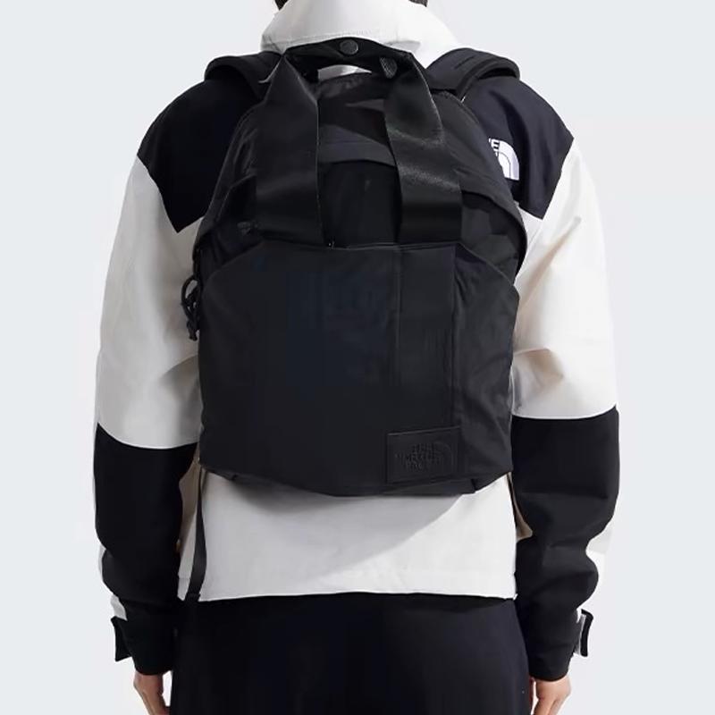 The North Face 20L Solid Color Fashion Zipper Closure Backpack Women Backpack Black NF0A81DT-4H0