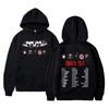 Rock Band Kmfdm Tour 97 Graphic Hoodie Men Women's Vintage Gothic Punk Pullover Hoodies Unsiex Casual Fleece Cotton Sweatshirt