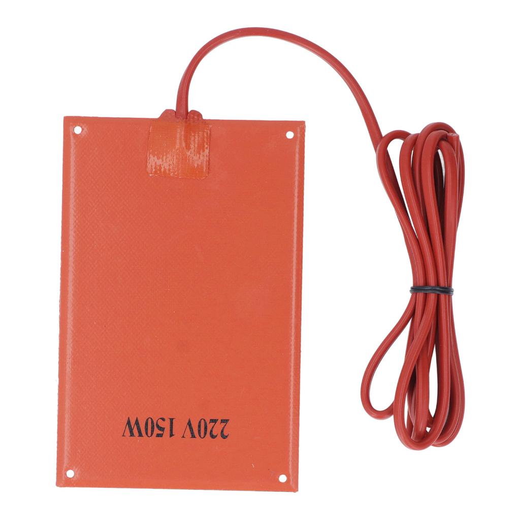 Silicone Rubber Heating Pad Fast Heat Generation Dehumidification Electric Heating Plate for Cabinet Box 150W 220V