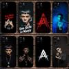 A-Anuel AA Rapper Real Phone Case For Apple iPhone 15,14,13,12,11,Pro,X,XS,Max,XR,Plus,Mini Soft Black Cover