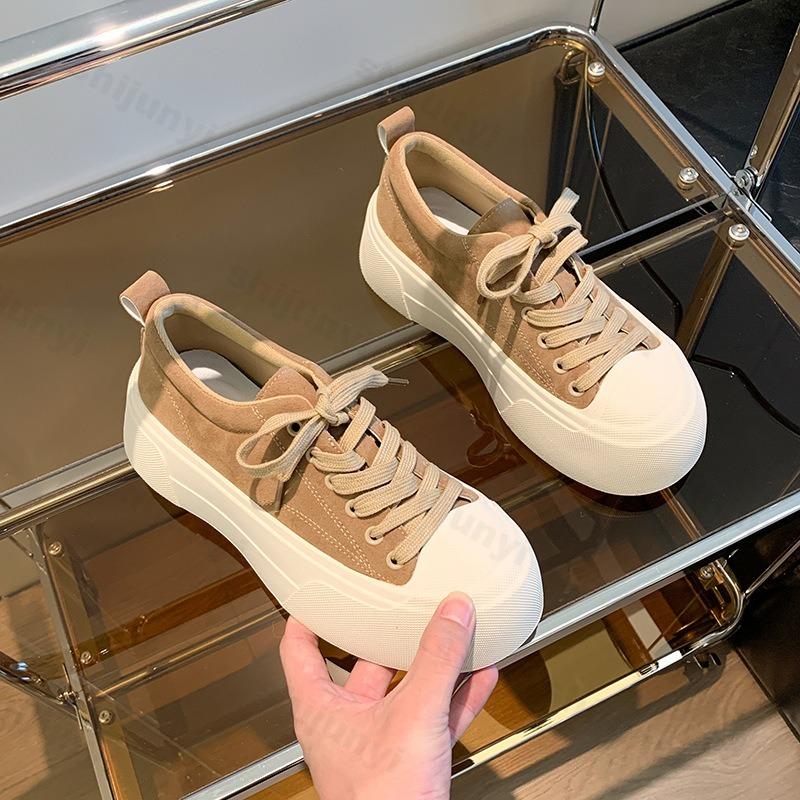 Damskie Codzienne Buty Sportowe Wygodne Antypoślizgowe Outdoorowe Modne Retro Platforma Wulkanizowane Buty 2026 Jesień Zapatos Mujer