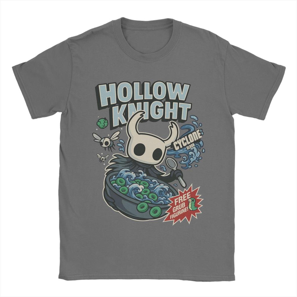 Men's T-Shirts Hollow Knight Cereal Funny Pure Cotton Tee Shirt Short Sleeve T Shirt O Neck Clothing New Arrival