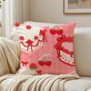 Cute strawberry print Cushion Cover Pillowcase Antidustmite living Room Sofa Decor Cushion Room