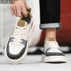 Herrenschuhe Sommer neu kleine weiße Schuhe trendige männliche Studenten dicke Sohle höhenverstellende Sportschuhe Board