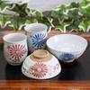 Teetasse für Ehepaare, Teetassenpaar, Geschirrset, Kutani-Ware, Blumenkeramik, Schale, Marke japanisches Geschirr, hergestellt in Japan