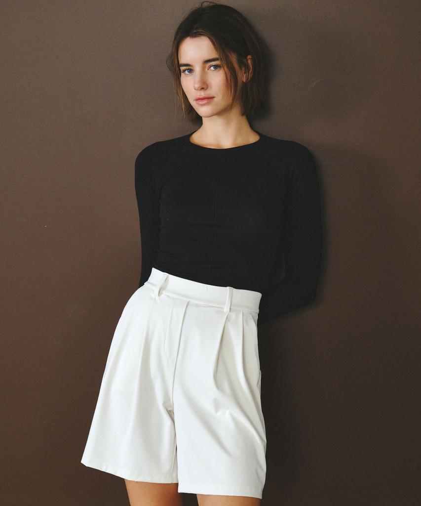 FORMATIVE Flex Bermuda Shorts (Fmpt13As)_Ivory