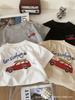 Pure Cotton Boys' Car Print Short-Sleeve T-Shirt – Summer Style
