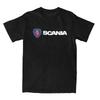 2025 Saabs Scanias T-Shirt Couple Y2K Funny Cotton T-Shirts Summer Round Neck Harajuku Tee Shirt Pattern Oversized Clothes
