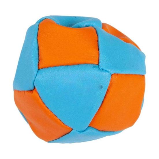 Plush Footbags Hacky Sack Ball, Handmade Multicolored Beanbag, Kids Adults Juggling Kick Ball for Indoor Outdoor Play, Party Favors
