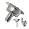 Stainless Steel Thru Hull Exhaust Hose Pipe Boat Exhaust Port Breather Vent Stainless Steel Hull Exhaust Hardware Fitting for