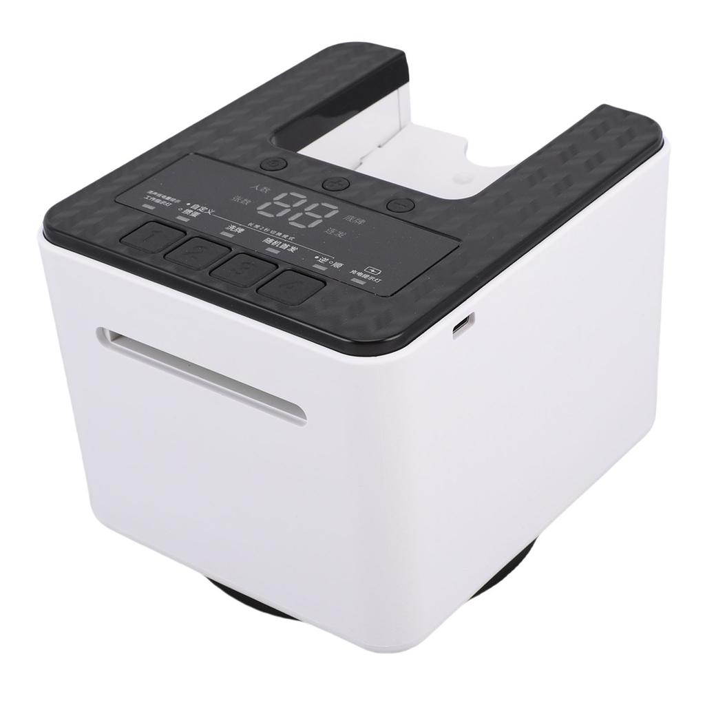 Automatic Card  R Dealer 1 To 2 Decks 360 Degrees  Rotating USB Rechargeable Quiet Card Shuffling Dealing Machine for Party Gathering